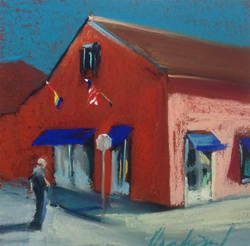 "Calle D Santa Ana" original fine art by Karen Vanderpool "Calle D Santa Ana" original fine art by Karen Vanderpool