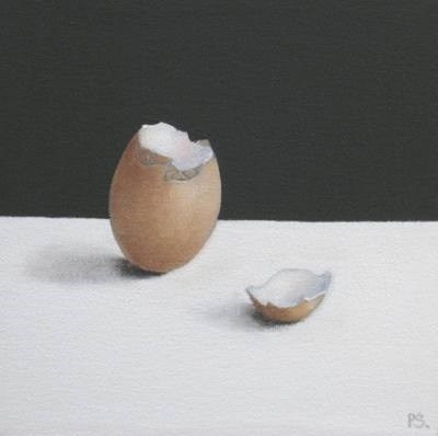 "The Egg Saga 4" original fine art by Pera Schillings "The Egg Saga 4" original fine art by Pera Schillings