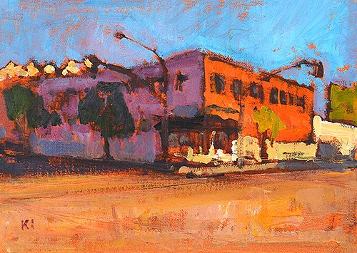 "East Village" original fine art by Kevin Inman "East Village" original fine art by Kevin Inman