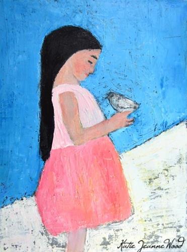 "How Did You Find Me?" original fine art by Katie Jeanne Wood "How Did You Find Me?" original fine art by Katie Jeanne Wood