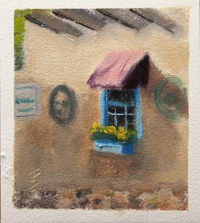 "Santa Fe Window" original fine art by Jane Frederick "Santa Fe Window" original fine art by Jane Frederick