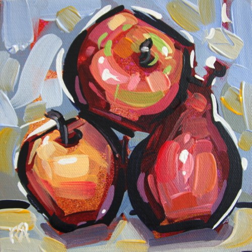 "Apples and pears 10" original fine art by Roger Akesson "Apples and pears 10" original fine art by Roger Akesson