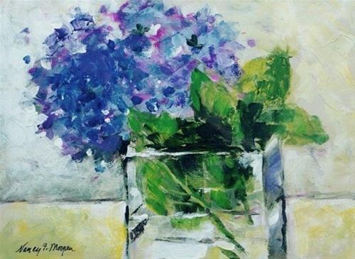 "Other Hand Challenge" original fine art by Nancy F. Morgan "Other Hand Challenge" original fine art by Nancy F. Morgan