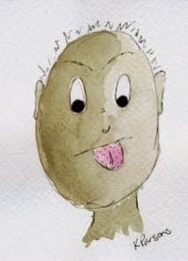 "A Matter of Taste" original fine art by Kali Parsons "A Matter of Taste" original fine art by Kali Parsons