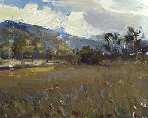 "Hills and Trees" original fine art by Roos Schuring "Hills and Trees" original fine art by Roos Schuring