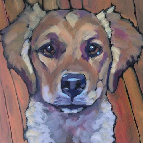 "July 15, Rupa" original fine art by Kat Corrigan "July 15, Rupa" original fine art by Kat Corrigan