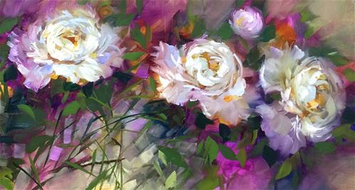 "Garden Dancers Detail - Nancy Medina Art Videos and Classes" original fine art by Nancy Medina "Garden Dancers Detail - Nancy Medina Art Videos and Classes" original fine art by Nancy Medina