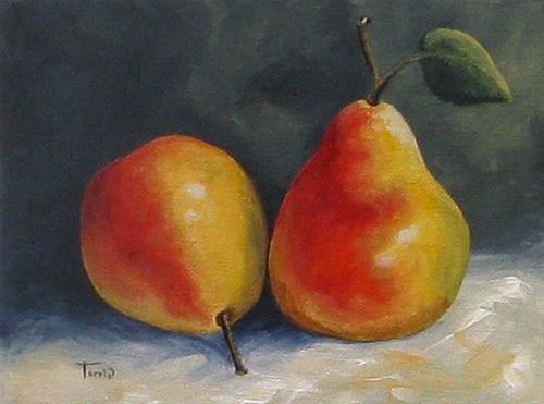 "Sunday Pears" original fine art by Torrie Smiley "Sunday Pears" original fine art by Torrie Smiley