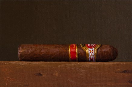 "Cigar (+ still life gifts)" original fine art by Abbey Ryan "Cigar (+ still life gifts)" original fine art by Abbey Ryan
