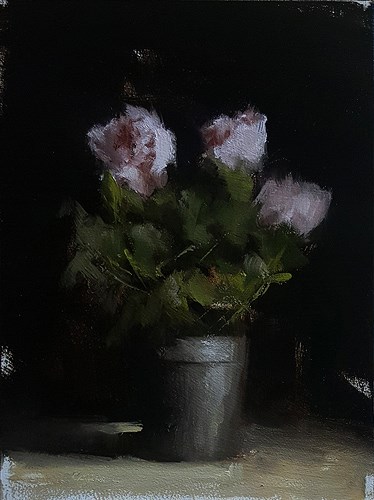 "Rose Plant" original fine art by Neil Carroll "Rose Plant" original fine art by Neil Carroll