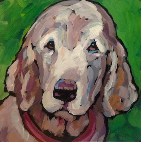 "Buddy" original fine art by Kat Corrigan "Buddy" original fine art by Kat Corrigan