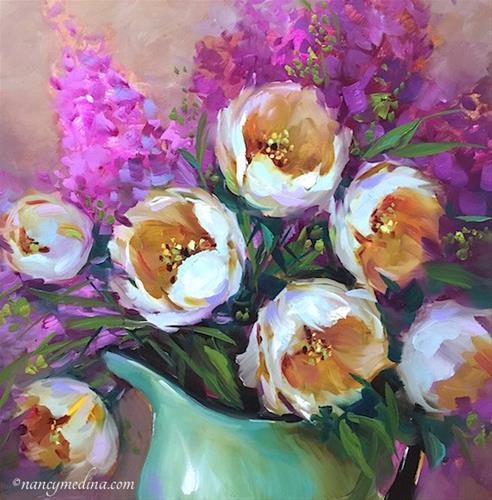 "Italy Workshop Giveaway - Last Day to Enter Is Today!" original fine art by Nancy Medina "Italy Workshop Giveaway - Last Day to Enter Is Today!" original fine art by Nancy Medina
