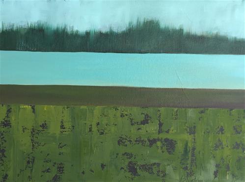 "The Lake" original fine art by Janet Bludau "The Lake" original fine art by Janet Bludau