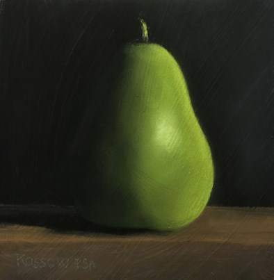 "Pear I" original fine art by Cristine Kossow "Pear I" original fine art by Cristine Kossow