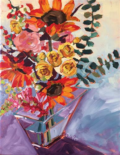 "Grocery Store Inspiration" original fine art by Teddi Parker "Grocery Store Inspiration" original fine art by Teddi Parker
