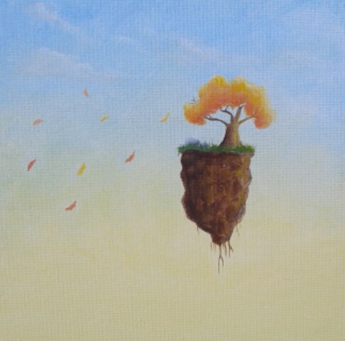 "Fall Breeze" original fine art by Staar Caswell "Fall Breeze" original fine art by Staar Caswell