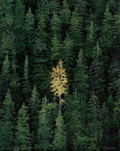 "Landscape Painting, Pine Forest Among The Pines by Mary Arneson Art-Works of Whimsy" original fine art by Mary Arneson "Landscape Painting, Pine Forest Among The Pines by Mary Arneson Art-Works of Whimsy" original fine art by Mary Arneson