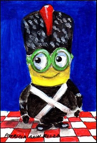 "Toy Minion Soldier" original fine art by Patricia Ann Rizzo "Toy Minion Soldier" original fine art by Patricia Ann Rizzo