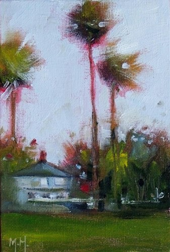 "Palm House" original fine art by Mary Hubley "Palm House" original fine art by Mary Hubley