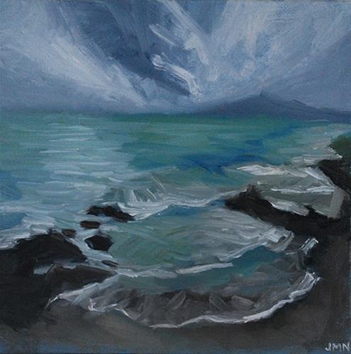 "Green Sea" original fine art by J M Needham "Green Sea" original fine art by J M Needham