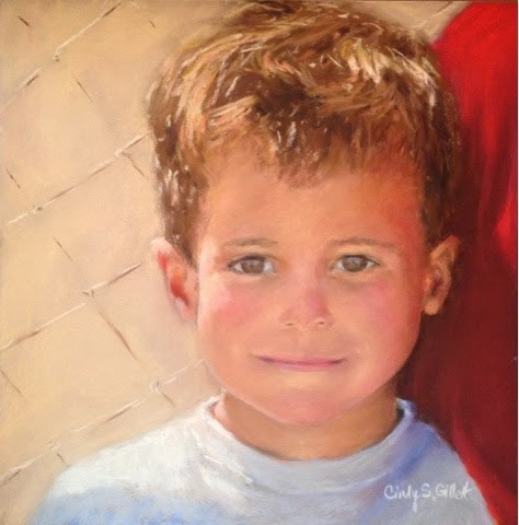 "After The Game" original fine art by Cindy Gillett "After The Game" original fine art by Cindy Gillett