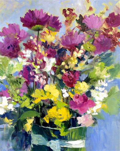 "Happy Days" original fine art by Cathy Boyd "Happy Days" original fine art by Cathy Boyd