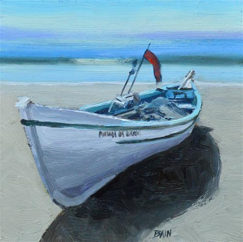 "Red Flag" original fine art by Peter Bain "Red Flag" original fine art by Peter Bain