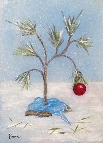 "O' Christmas Tree" original fine art by Maureen Bowie "O' Christmas Tree" original fine art by Maureen Bowie