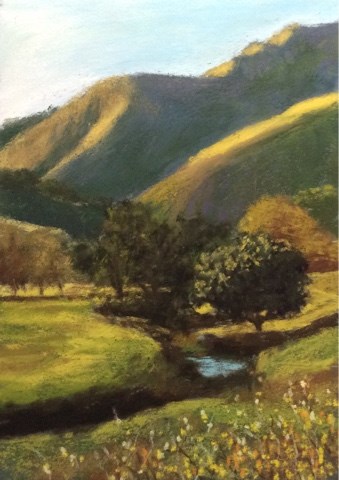 "THE PARTING DAY" original fine art by Marti Walker "THE PARTING DAY" original fine art by Marti Walker