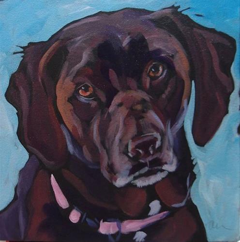 "Brooklyn" original fine art by Kat Corrigan "Brooklyn" original fine art by Kat Corrigan