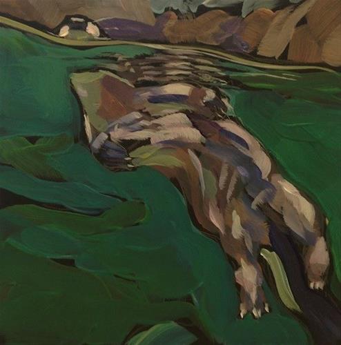 "A Nose Above" original fine art by Kat Corrigan "A Nose Above" original fine art by Kat Corrigan