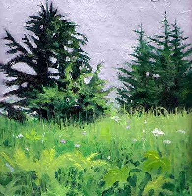"Near the Top" original fine art by Carole Baker "Near the Top" original fine art by Carole Baker