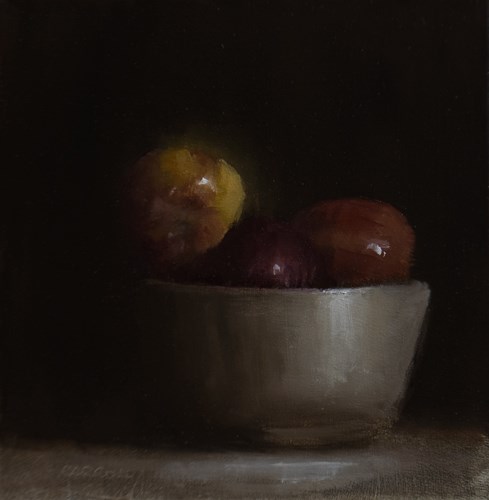"Bowl of Apples" original fine art by Neil Carroll "Bowl of Apples" original fine art by Neil Carroll