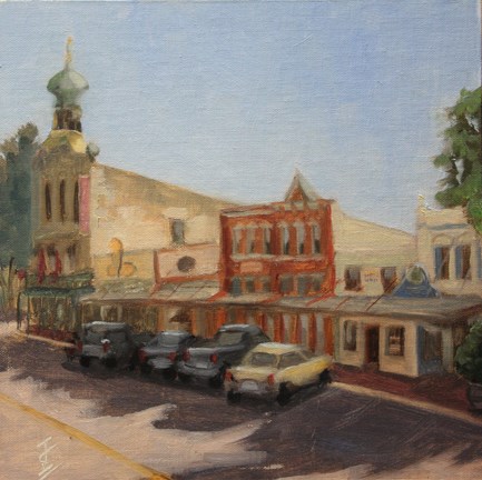 "Main Street" original fine art by Jane Frederick "Main Street" original fine art by Jane Frederick