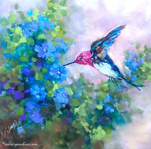 "Fair Weather Flyer and a New French Workshop - Nancy Medina Art" original fine art by Nancy Medina "Fair Weather Flyer and a New French Workshop - Nancy Medina Art" original fine art by Nancy Medina