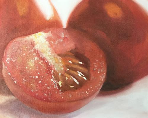 "Tomatoes" original fine art by James Coates "Tomatoes" original fine art by James Coates