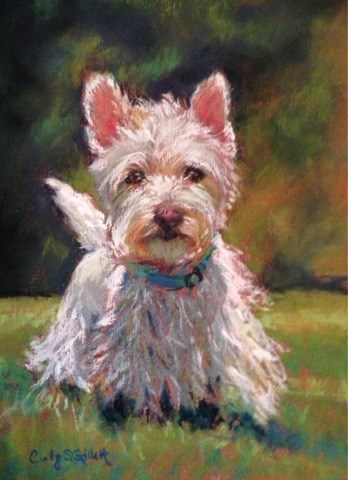 "Darby" original fine art by Cindy Gillett "Darby" original fine art by Cindy Gillett