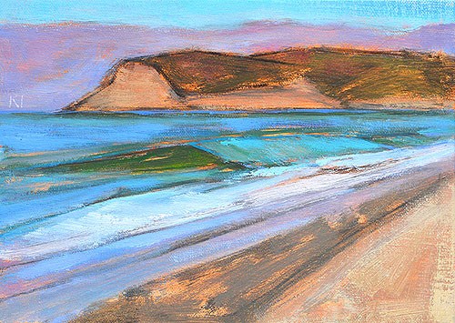 "Morning in Coronado" original fine art by Kevin Inman "Morning in Coronado" original fine art by Kevin Inman