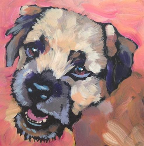 "July 1, Hubert!" original fine art by Kat Corrigan "July 1, Hubert!" original fine art by Kat Corrigan