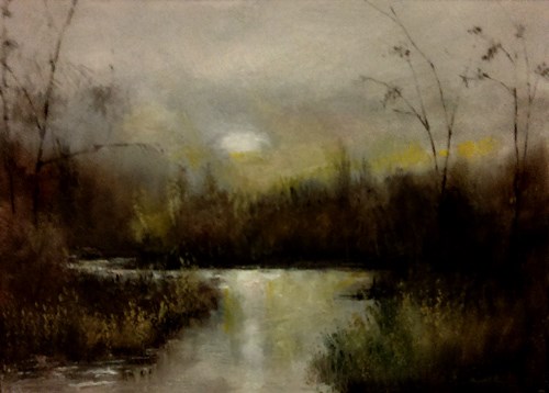 "Slow River" original fine art by Bob Kimball "Slow River" original fine art by Bob Kimball