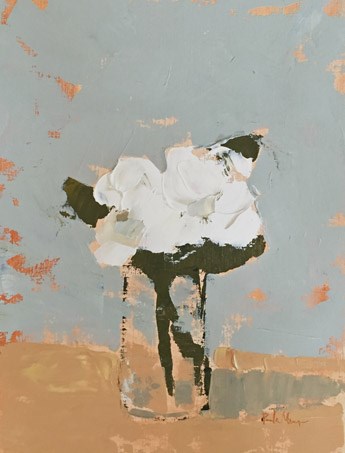 "white floral" original fine art by Pamela Munger "white floral" original fine art by Pamela Munger
