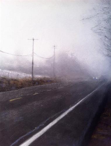 "Hitchhiker's Dream" original fine art by Cristine Kossow "Hitchhiker's Dream" original fine art by Cristine Kossow