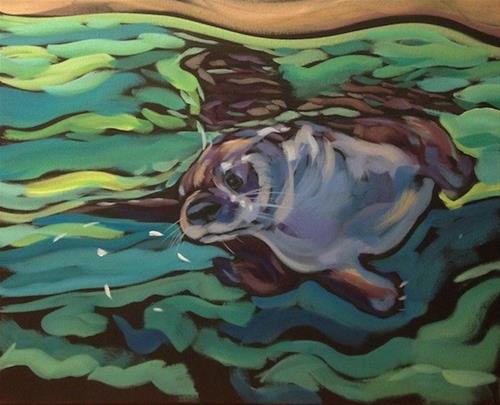 "Between" original fine art by Kat Corrigan "Between" original fine art by Kat Corrigan