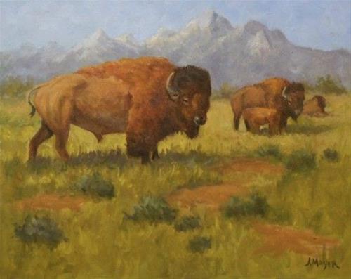 "Season of the newborn" original fine art by Jim Moyer "Season of the newborn" original fine art by Jim Moyer