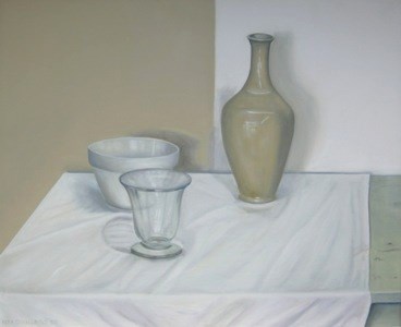 "White Still Life II" original fine art by Pera Schillings "White Still Life II" original fine art by Pera Schillings
