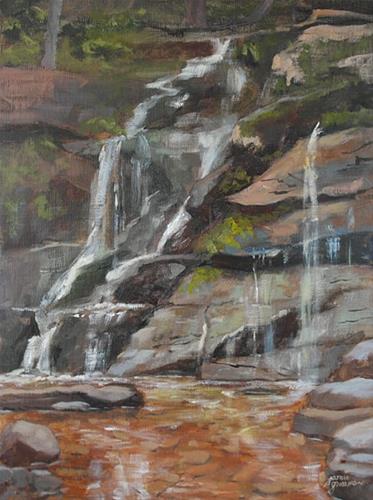 "Bastion Falls" original fine art by Jamie Williams Grossman "Bastion Falls" original fine art by Jamie Williams Grossman