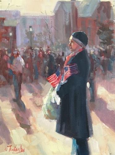 "An Ordinary American" original fine art by Nancy Tankersley "An Ordinary American" original fine art by Nancy Tankersley