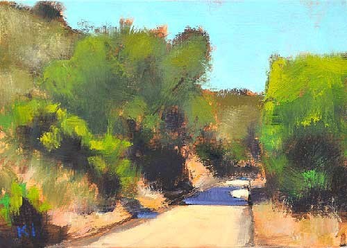 "Laguna Canyon" original fine art by Kevin Inman "Laguna Canyon" original fine art by Kevin Inman