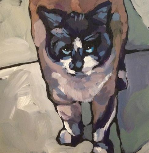 "March 11, Glow" original fine art by Kat Corrigan "March 11, Glow" original fine art by Kat Corrigan