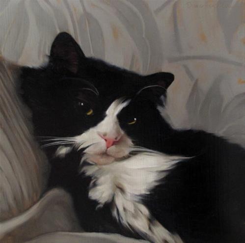 "Camus" original fine art by Diane Hoeptner "Camus" original fine art by Diane Hoeptner